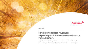 Rethinking reader revenues: exploring alternative revenue streams for publishers