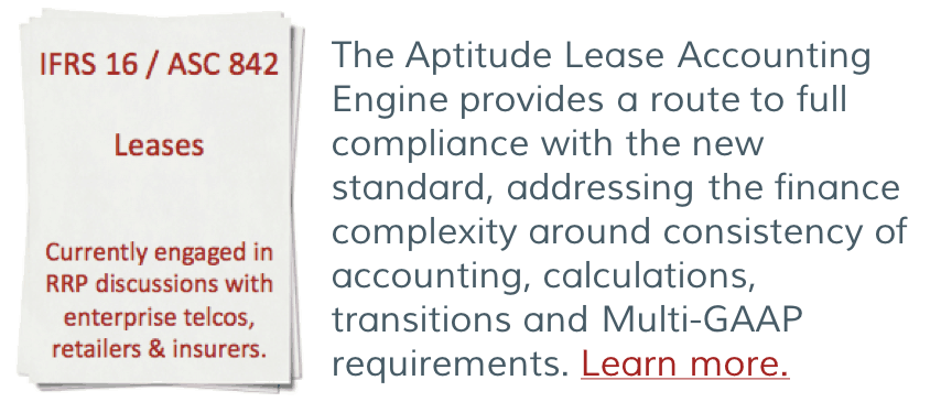 IFRS 16 ASC 842 Leases