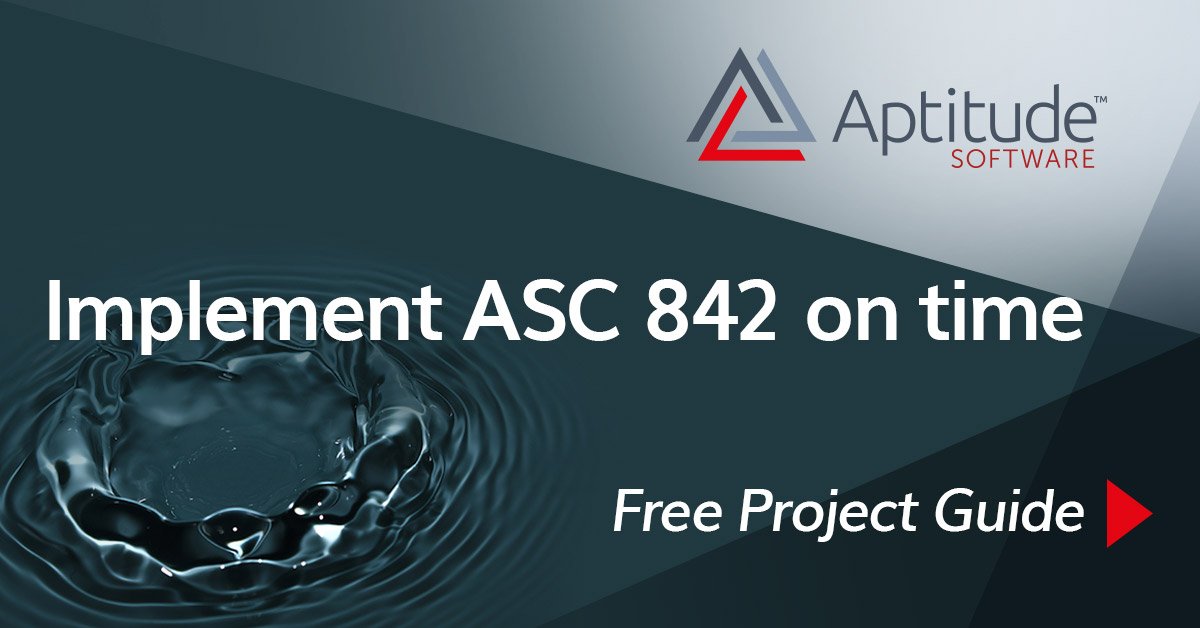 Implement ASC 842 on time - Free project guide