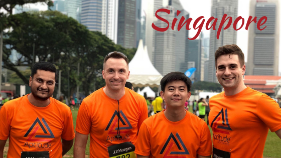 Aptitude Software Singapore office - JPMCC 2018