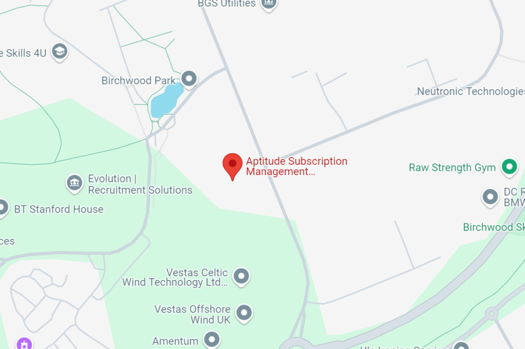 map-Warrington, UK